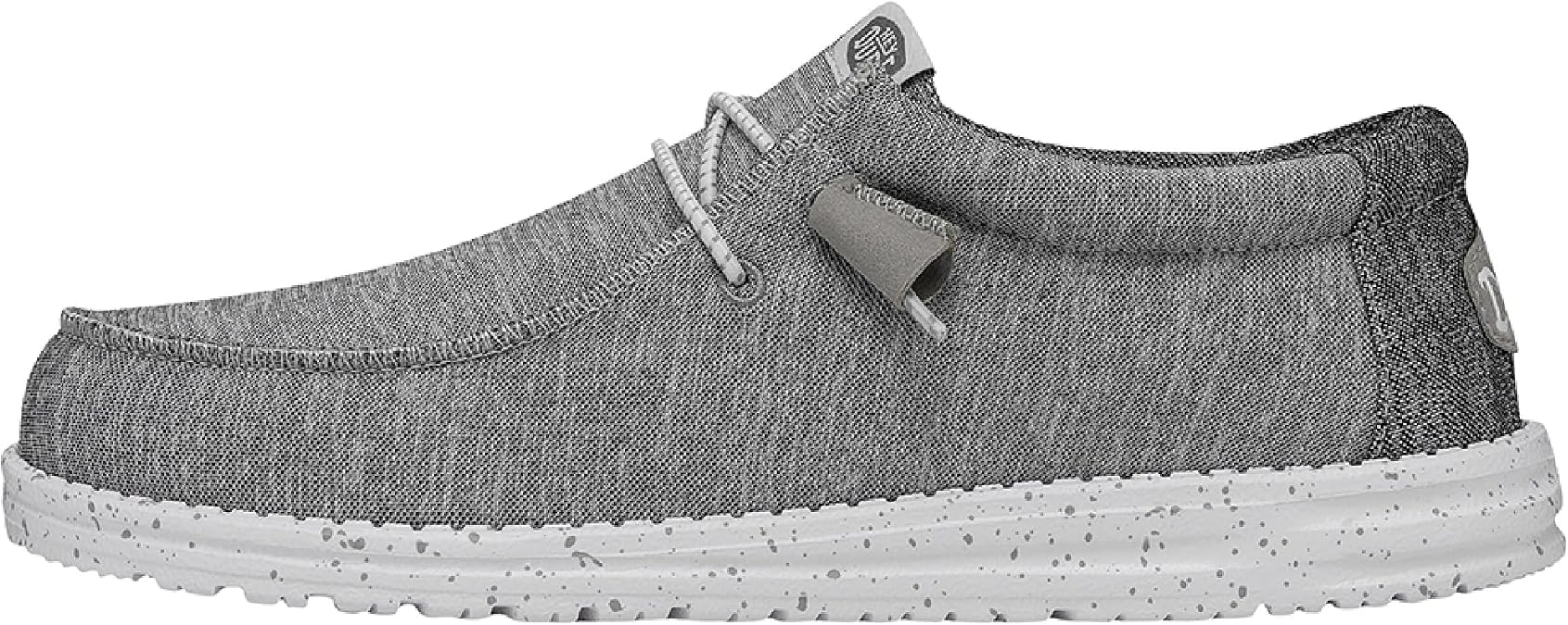 HEYDUDE Men's Wally Sport Knit Slip On Loafer | Woven Knit Upper