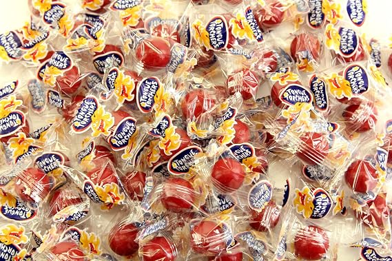 Planet Sweets Tongue Torchers Hard Candy - 8 Ounce - Hot Cinnamon Jawbreakers Individually Wrapped Candies