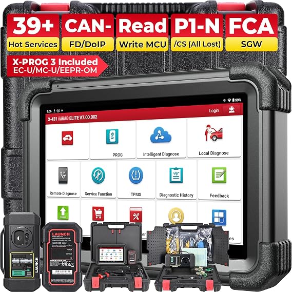 LAUNCH X431 IM Elite with PRG3 Scan Tool,5000 ECU/MCU/EEPR0M Read,Write