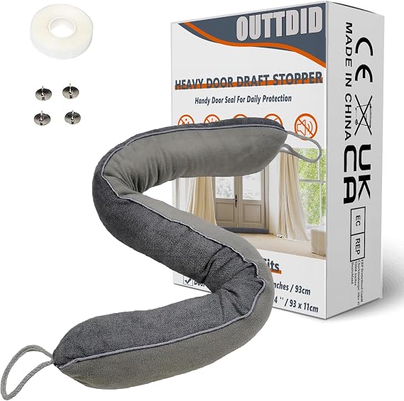 Draught Excluder for Doors 93 cm Heavy Draught Excluder Door Draught
