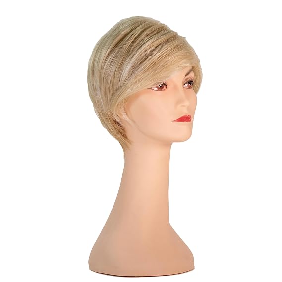 Tressallure Wigs Angled Pixie (Light Golden Blonde)