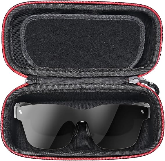 Travel Case for RayNeo Air 4 Pro/Air 4 Pro Batman/Air 3s AR/XR Glasses | Hard Protective Case for RayNeo Air 4 Pro/Air 4 Pro Batman/Air 3s/Air 2s/ AR/XR Glasses Storage Sunglasses Box (Case Only)
