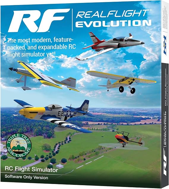 REALFLIGHT Evolution RC Flight Simulator Software Only