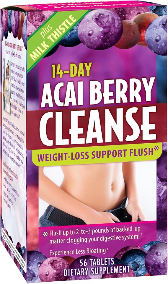 Applied Nutrition 14-Day Acai Berry Cleanse Digestive Reset