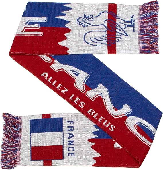 France Champions Du Monde Soccer Knit Scarf (Classic)