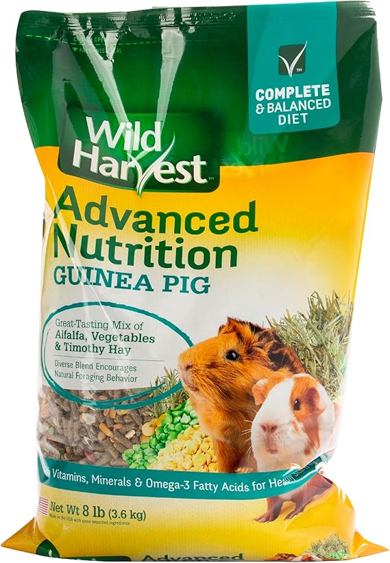 Wild Harvest Advanced Nutrition Guinea Pig Food, 8 lbs