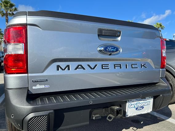 Tailgate Letter Inserts - Compatible with 2022-2026 Ford Maverick