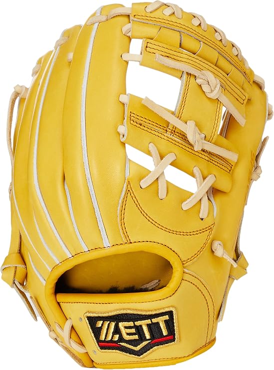 ZETT BPROG441 Hard Baseball Glove Pro Status for Second Short Right Throw