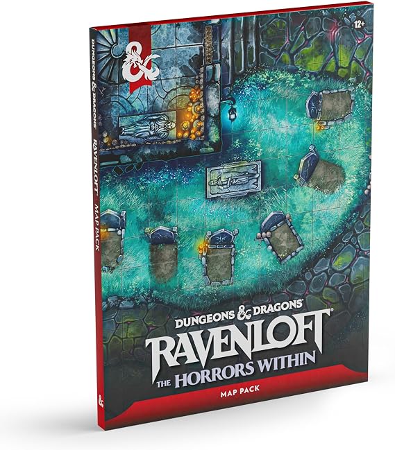 Dungeons & Dragons Ravenloft: The Horrors Within - Map Pack | D&D Accessories (English Version)