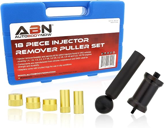 ABN Injector Puller 16pc Removal Tool Injector Tool Car Repair Garage Installer Tools