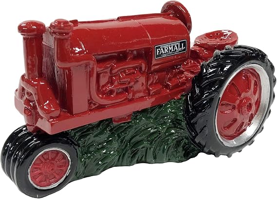 Farmall IH McCormick Resin Tractor Bank
