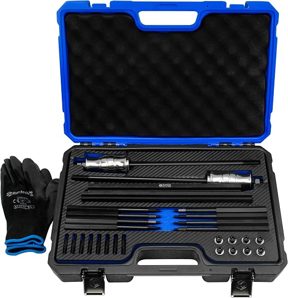 EN-51146 Fuel Injector Disassembly Tool Rail Assembly Replacer Master Kit Compatible with GM Opel, Buick, Vauxhall & MG 1.0L, 1.4L, 1.5T, 1.6L Engines, OEM EN-51146 EN-51146-100 EN-51146-150