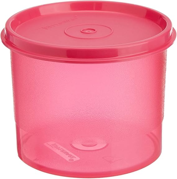 Tupperware Plastic Medium Store All Canister|Food Storage Containers| Air Tight Containers For Kitchen Storage|Home Organizer Storage 1.3 Litres (114) - Clear