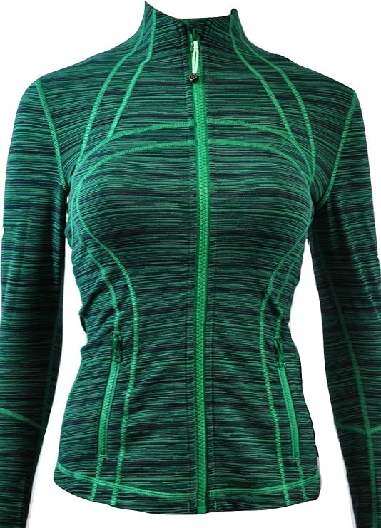 Lululemon Define Jacket CyberジャングルグリーンHeroブルー