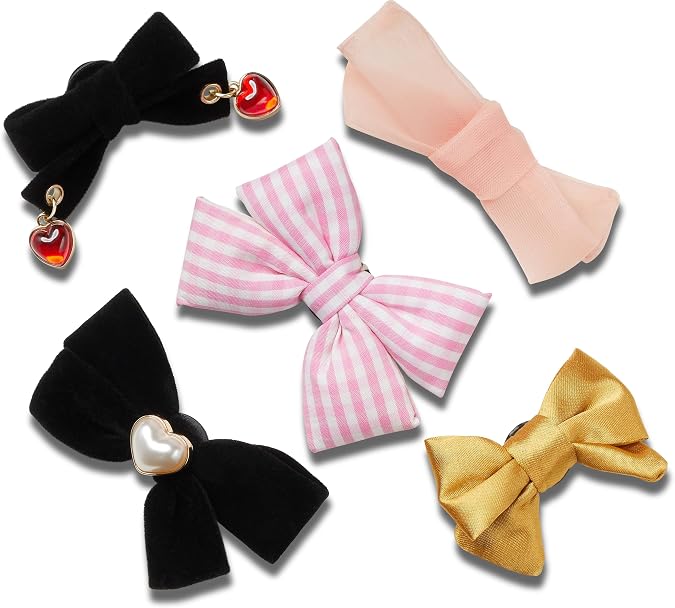 Crocs Charms Multipack 5 Pieces Pack Collection 5 Pom Pom Ribon