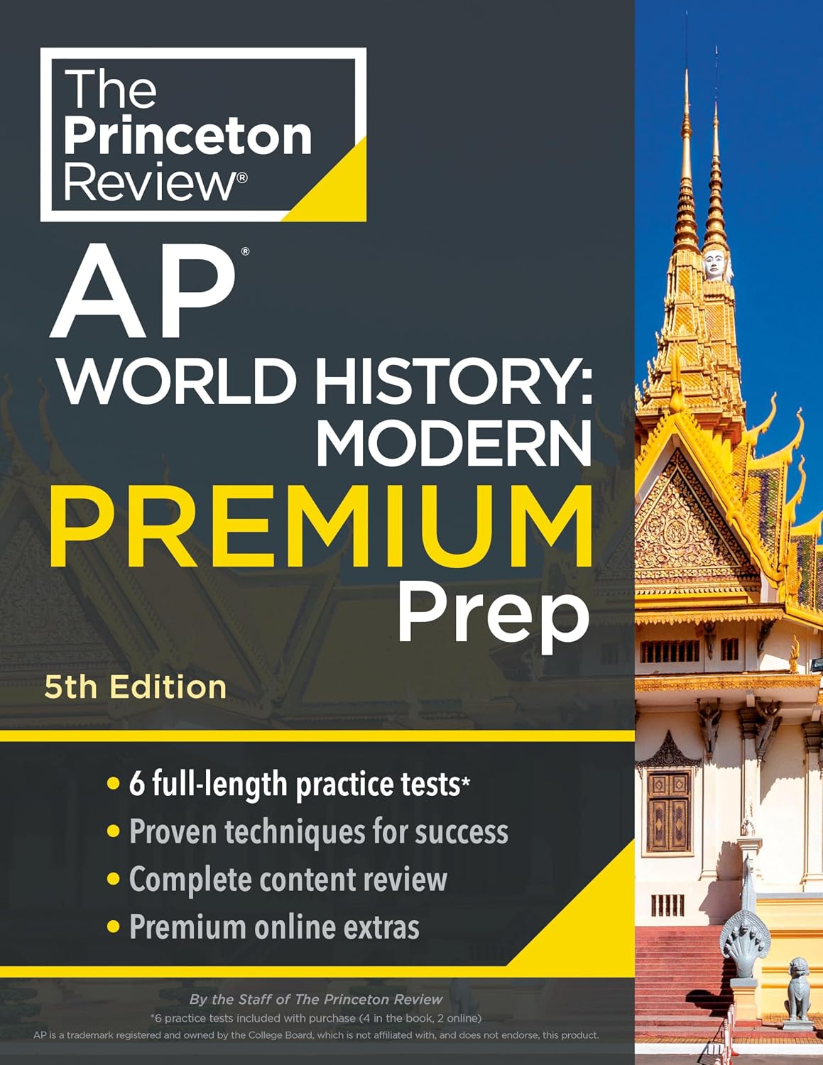 Princeton Review AP World History: Modern Premium Prep, 5th Edition: 6 Practice Tests  Complete Content Review  Strategies & Techniques 2024 College Test Preparation Premium Edition