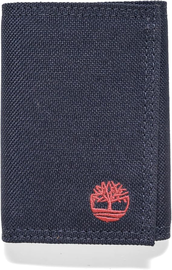 Timberland Men's Nylon Trifold Wallet