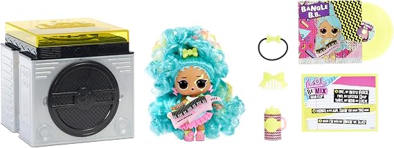 L.O.L. Surprise! Remix Hair Flip Dolls 15 Surprises with Hair Reveal & Music