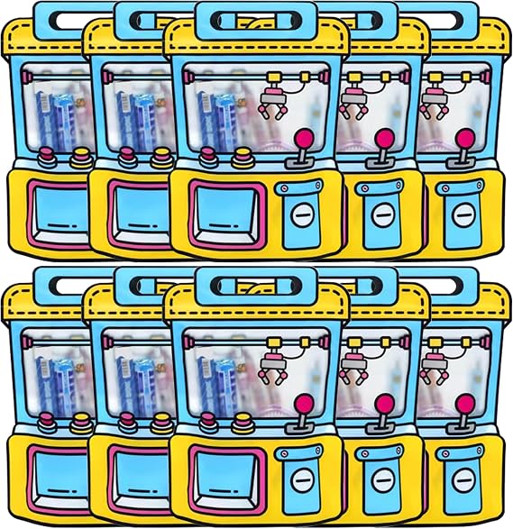 Muitcdo 30 PCS Blue Party Favor Bags for Kids, Children with Stand-up Bottom, Grip Seal Bulk Gift Bag for Birthdays, Back to School, Classroom