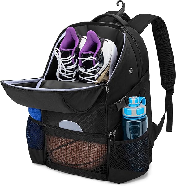 DSLEAF Basketball Backpack for Men, Soccer Bag for Basketball, Volleyball