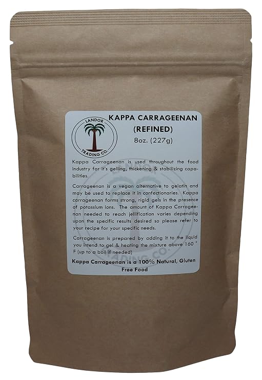 Kappa Carrageenan (Refined) - 8 Ounces