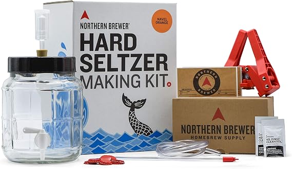 Northern Brewer Navel Orange Hard Seltzer Homebrewing Kit, 1 Gal
