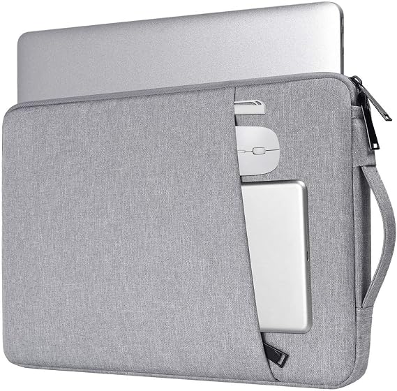 Aputue Dizüstü Bilgisayar Kılıfı Çantası, 13 İnç Tablet Kılıfı Çantası, Macbook Pro 14 İnç M3 M2 M1 Chip Pro Max 2024-2021 İle Uyumlu, Polyester Dikey Kılıf Cebi Olan