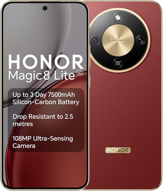 Honor Magic8 Lite 512GB Reddish Brown