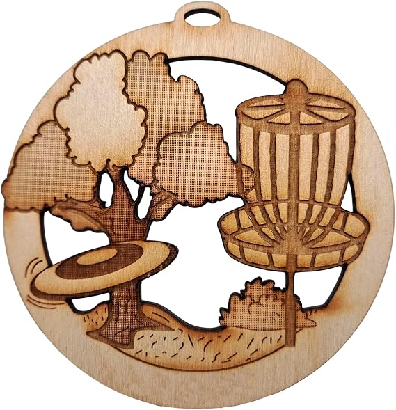 Personalized Disc Golf Ornament