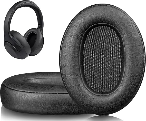 SOULWIT Earpads for Sony WH-XB900N (Not Fit WH-XB910N) - Black