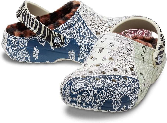 Crocs Classic Lined Pattern Clogs