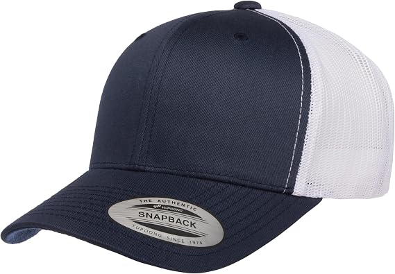 Flexfit Adjustable Snapback Classic Trucker Hat 6006 Flat Cap