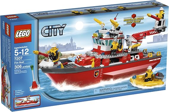 LEGO City Fire Ship (7207)