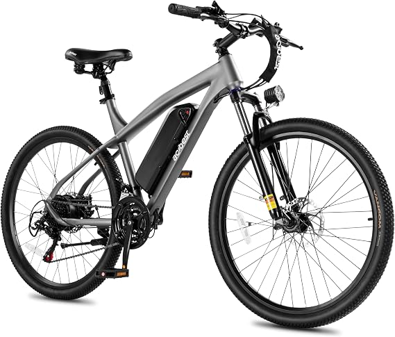 ACTBEST Race 21-Speed Electric Bike for Adults, Peak 1200W,27.5" Ebike, 20+MPH, 55Miles Commuting Mountain Electric Bicycle with Fork Suspension