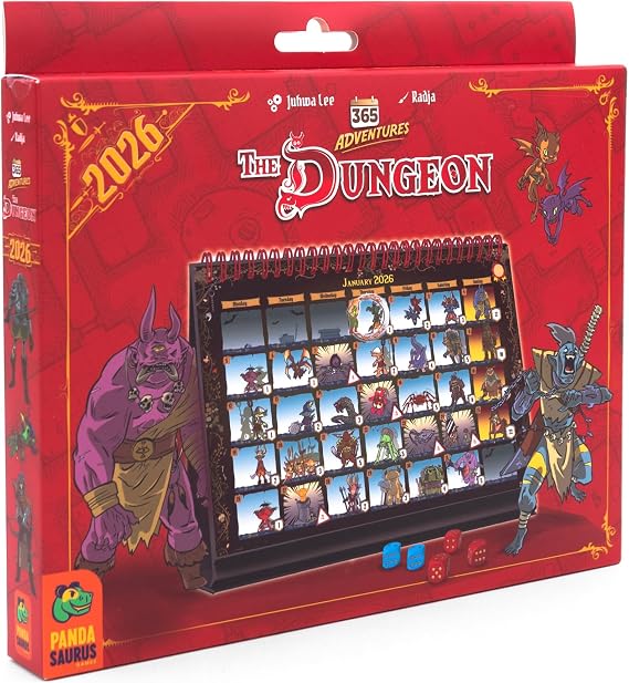 365 Adventures: The Dungeon (2026) Calendar
