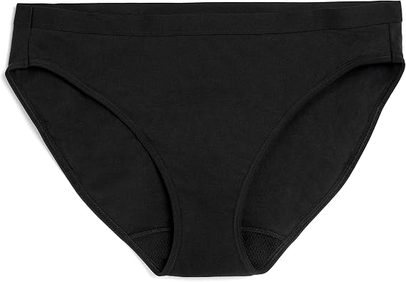 LOLA Washable Period Underwear - Period Underwear for Women, Period Panties, Cotton Bikini Underwear for Women