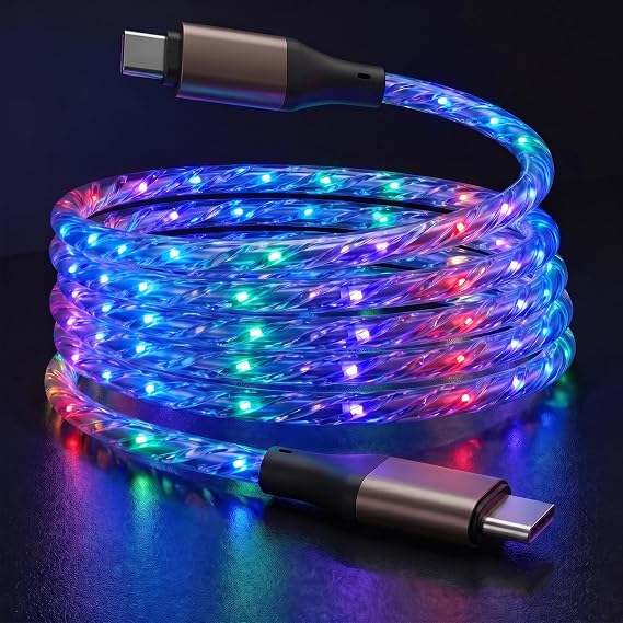 USB Type C 充電ケーブル Android/携帯電話/パッド/ノートパソコン用 Type C 充電器 6フィート ブルー