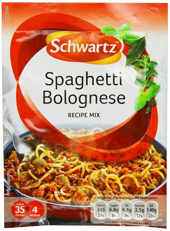 Schwartz Spaghetti Bolognese Mix, 40g