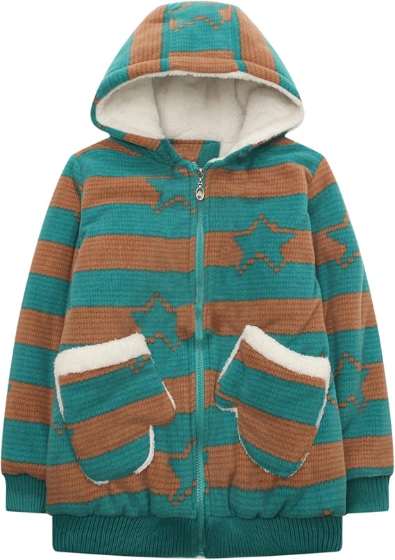 Richie House Girls' Padding Jacket with HoodRH1402