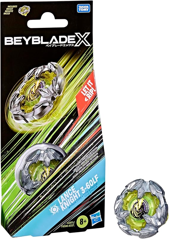 Beyblade X Lance Knight 3-60LF Booster Pack Set