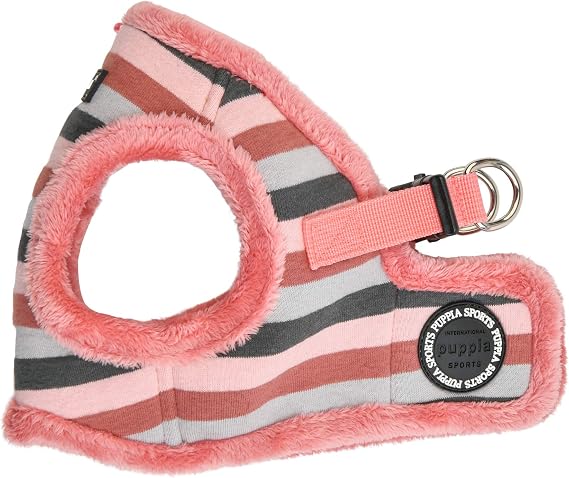 Puppia Bryson Harness B - Indian Pink - S