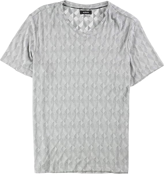 Alfani Mens Exploded Geo Basic T-Shirt