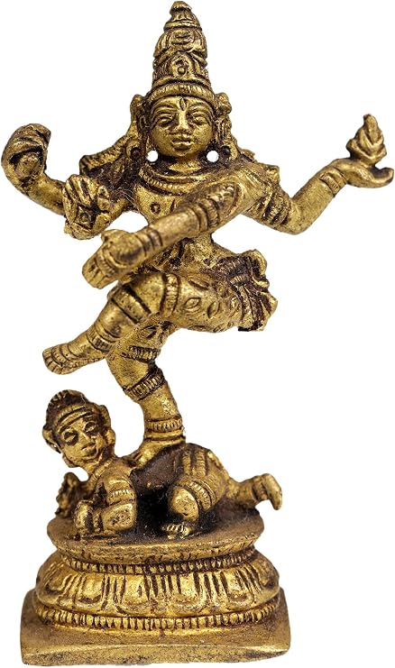 Exotic India Nataraja (Small Statue) - Brass Statue