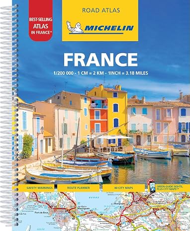 Michelin France Atlas Spiral (Atlas (Michelin))