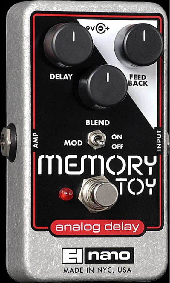 Electro-Harmonix Memory Toy Analog Delay With Modulation Pedal