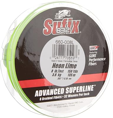 Sufix 832 Braid 8 Lb