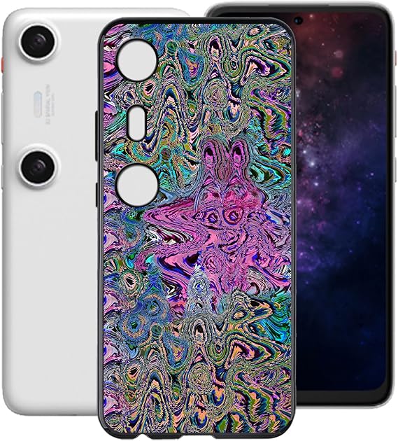 for Xreal Beam Pro Case, Black Shockproof Bumper Sleeves, 360 Drop Antiscratch Protection Cover Slim Fit Ultra-Thin Soft Silicone Phone Case for Xreal Beam Pro (6.60") - XV30