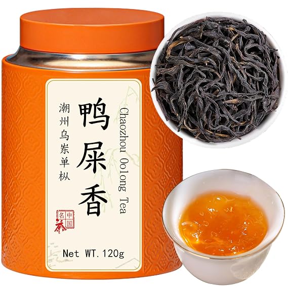 Yuexi Phoenix Oolong Tea Loose Leaf, Ya Shi Xiang Dan Cong Tea, Chaozhou Phoenix Mountain Tea, Rich Floral Aroma, Smooth Texture, Premium High Mountain Oolong Tea, 4.23oz/120g,