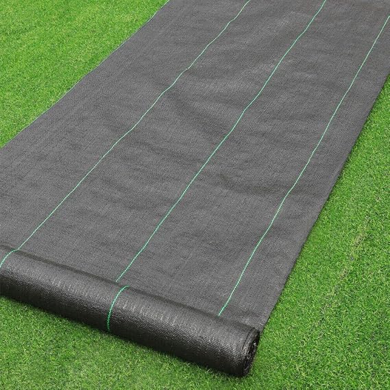 Petgrow Heavy Duty Weed Barrier Landscape Fabric 4FTx100FT