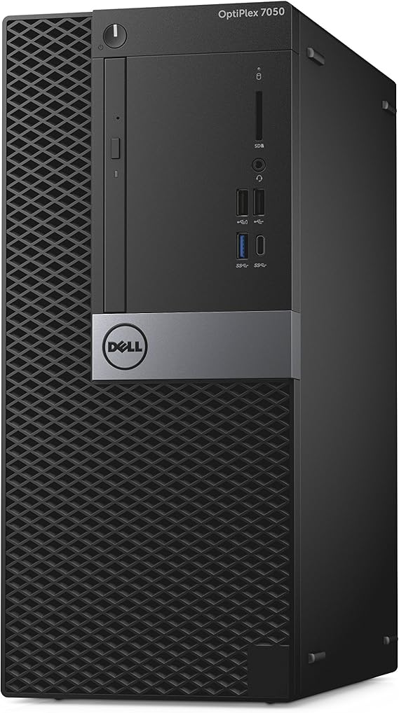 Dell OptiPlex 7050 Tower Desktop Computer, Intel Core i7-7700, 8GB DDR4, 1TB Hard Drive, Windows 10 Pro (TMXP3)